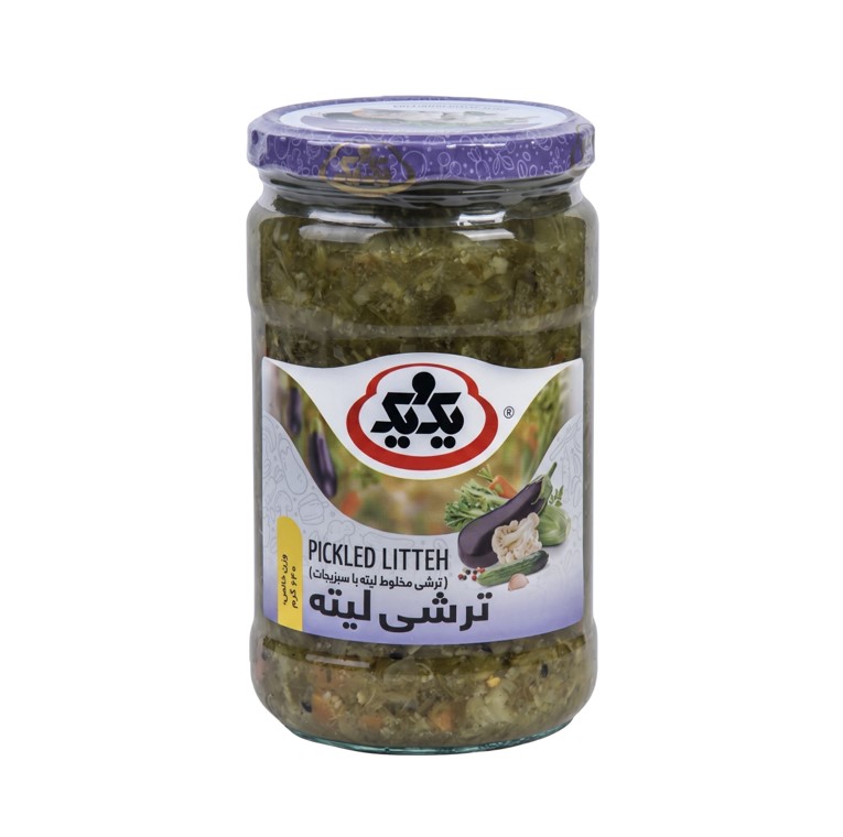 1&1 Eingelegtes Gemüse Liteh 640g Glas (Torshi Liteh Yek o Yek)