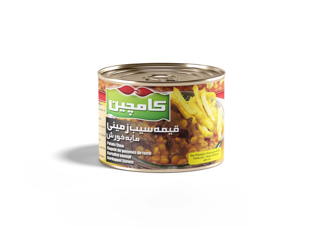 Kamchin Gheimeh Sibzamini 480g – Khoresht Gheimeh (Kartoffel-Eintopf / Dose)