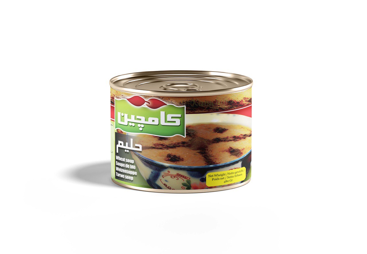 Kamchin Haleem Weizensuppe 480g – Traditioneller Weizenbrei (Dose)