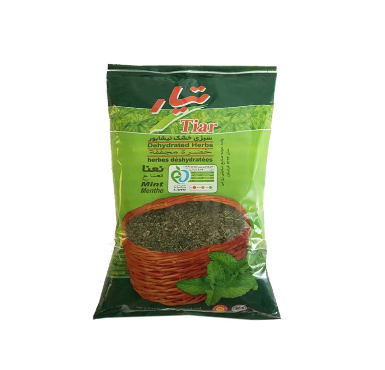 Tiar Getrocknete Minze 180g – getrocknete Minze (Nana Khoshk / Beutel)