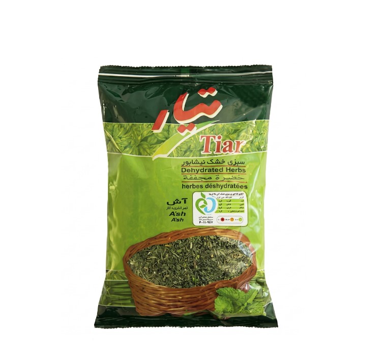 Tiar Getrocknete Ash Kräuter 200g – Traditionelle Suppenkräuter (Sabzi Ash / Beutel)