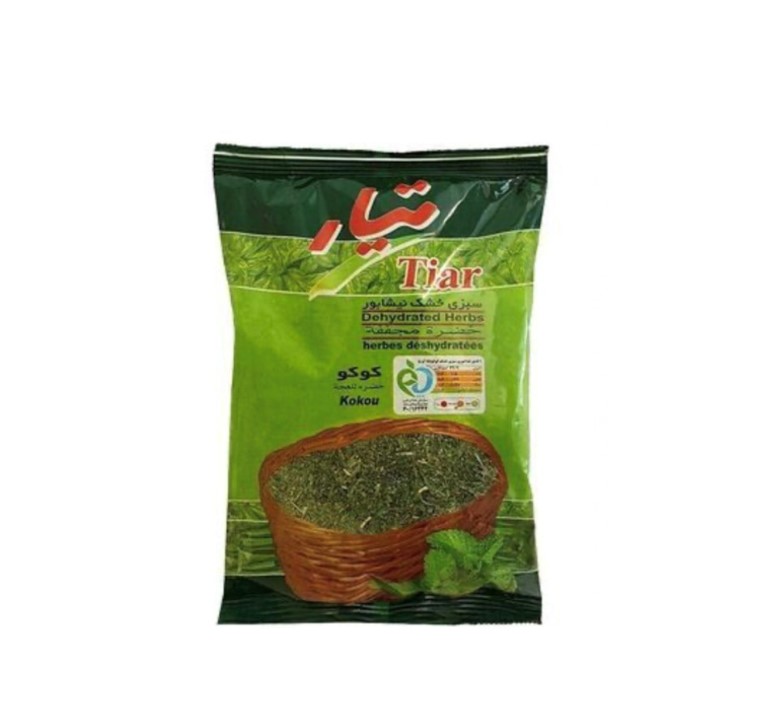 Tiar Getrocknete Kookoo Kräuter 180g – Kräutermischung für Kookoo Sabzi (Beutel)