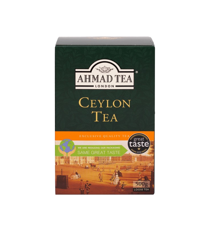 Ahmad Tea Ceylon Orange Pekoe 500g – Pure Loose Leaf Black Tea (Box)