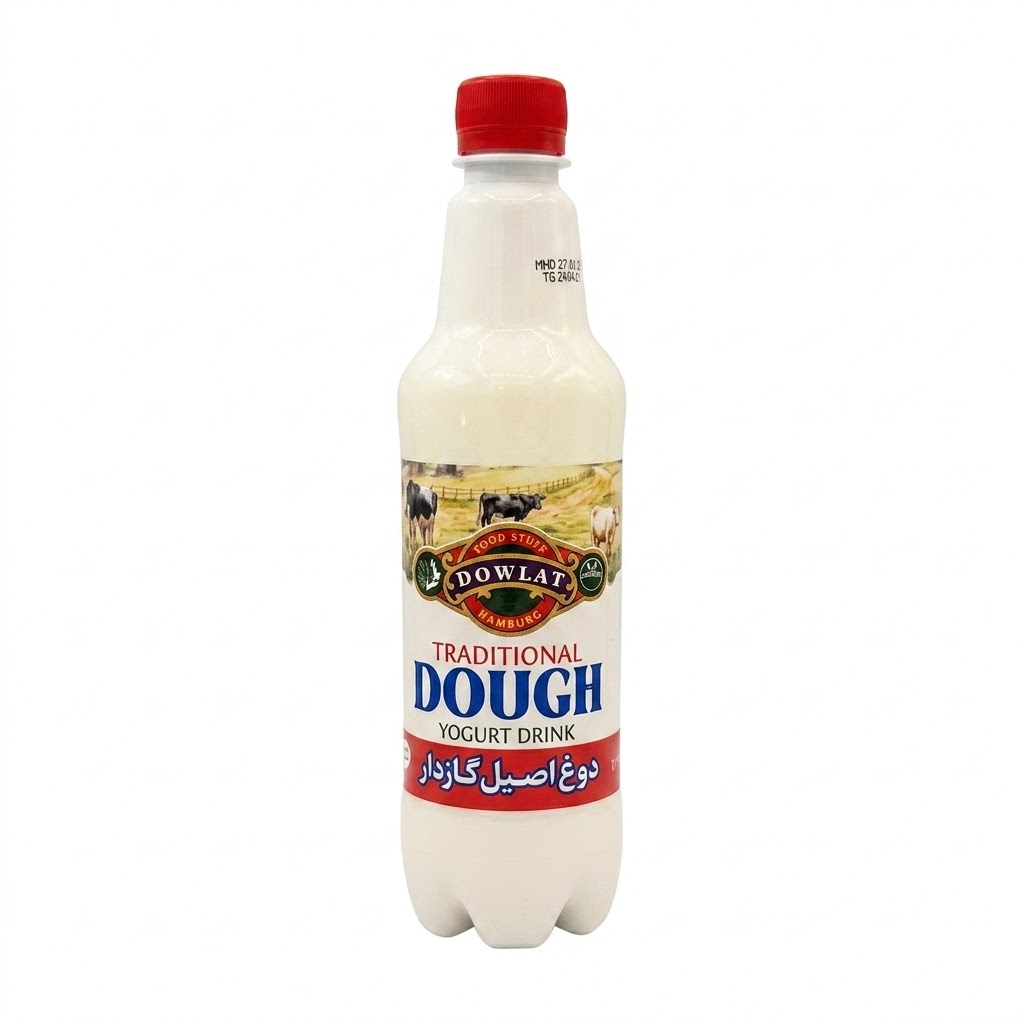Dowlat Traditional Dough 0,5L – Prickelndes persisches Joghurtgetränk (mit Kohlensäure)