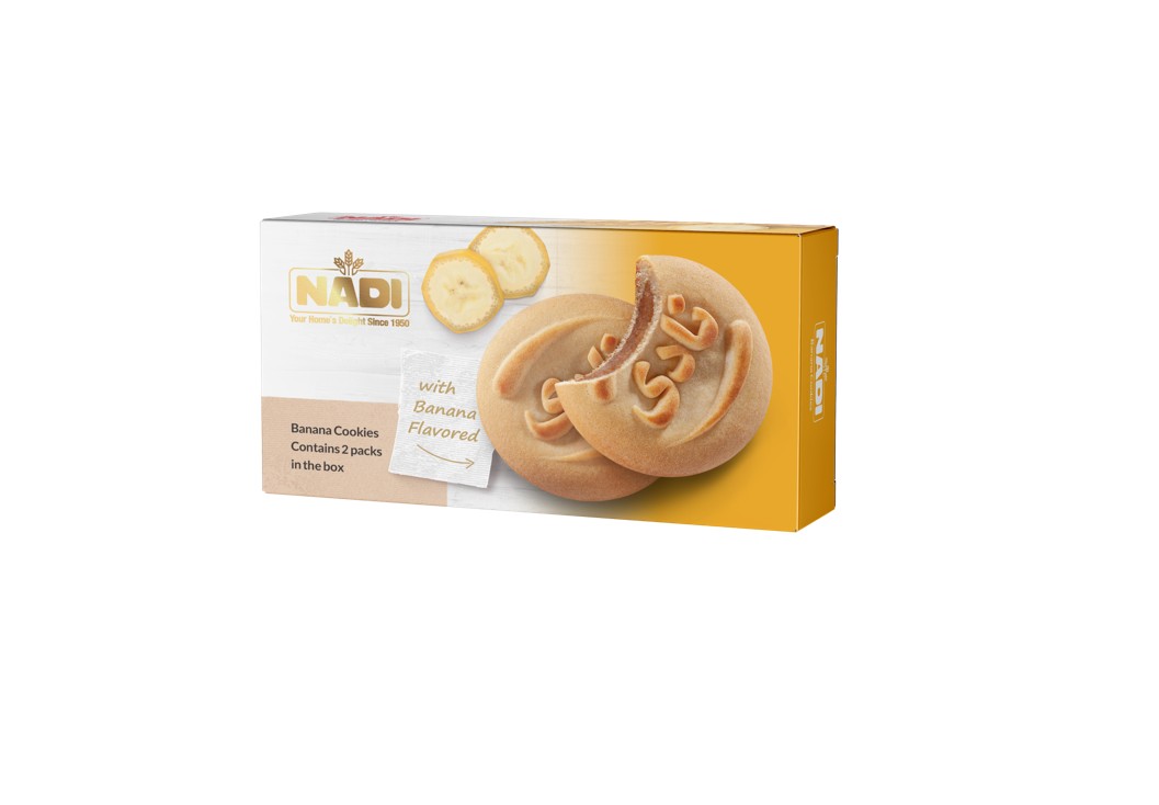 Nadi Bananenkekse 200g Box –Koloucheh Mozi  (2er Pack)
