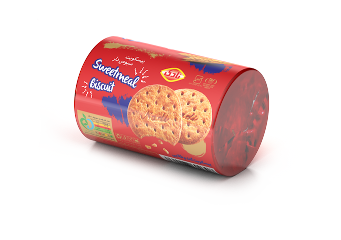 Nadi Digestive Weizenkleie Kekse 200g Rolle – Knusprige Vollkornkekse (Rolle)