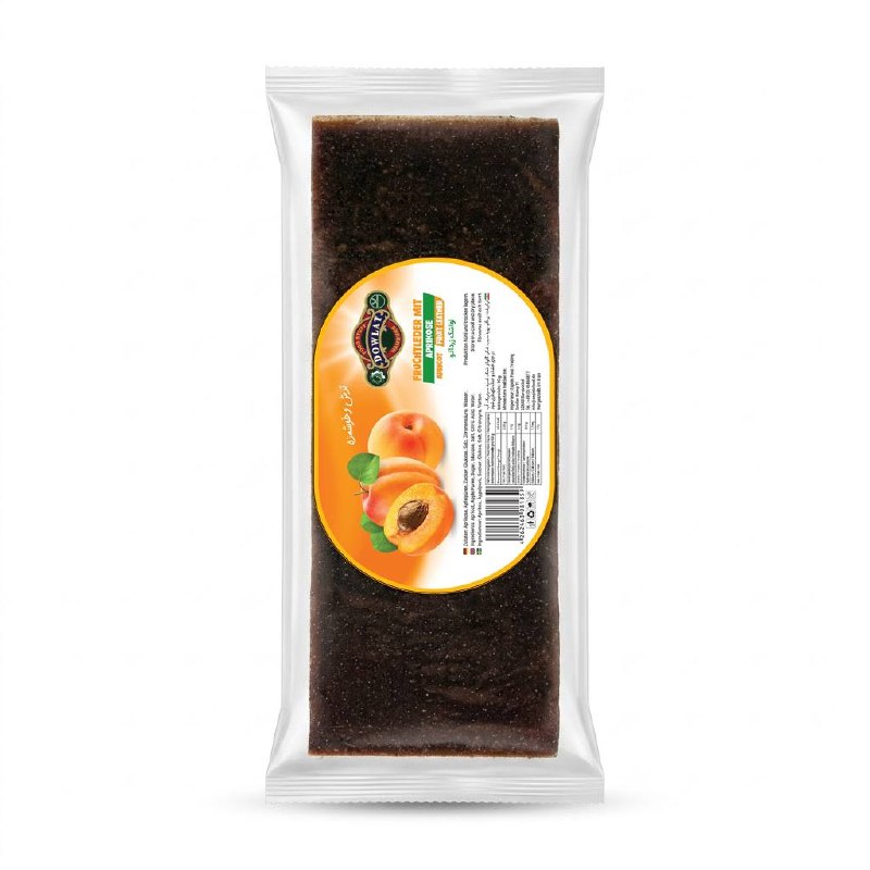 Dowlat Fruchtleder mit Aprikose (90g) – Lavashak Zardaloo (Packung)