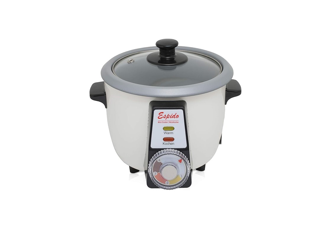 Espido Reiskocher mit Tahdig-Funktion 1,2L (RCG-30T) – für 3-4 Personen (500W)