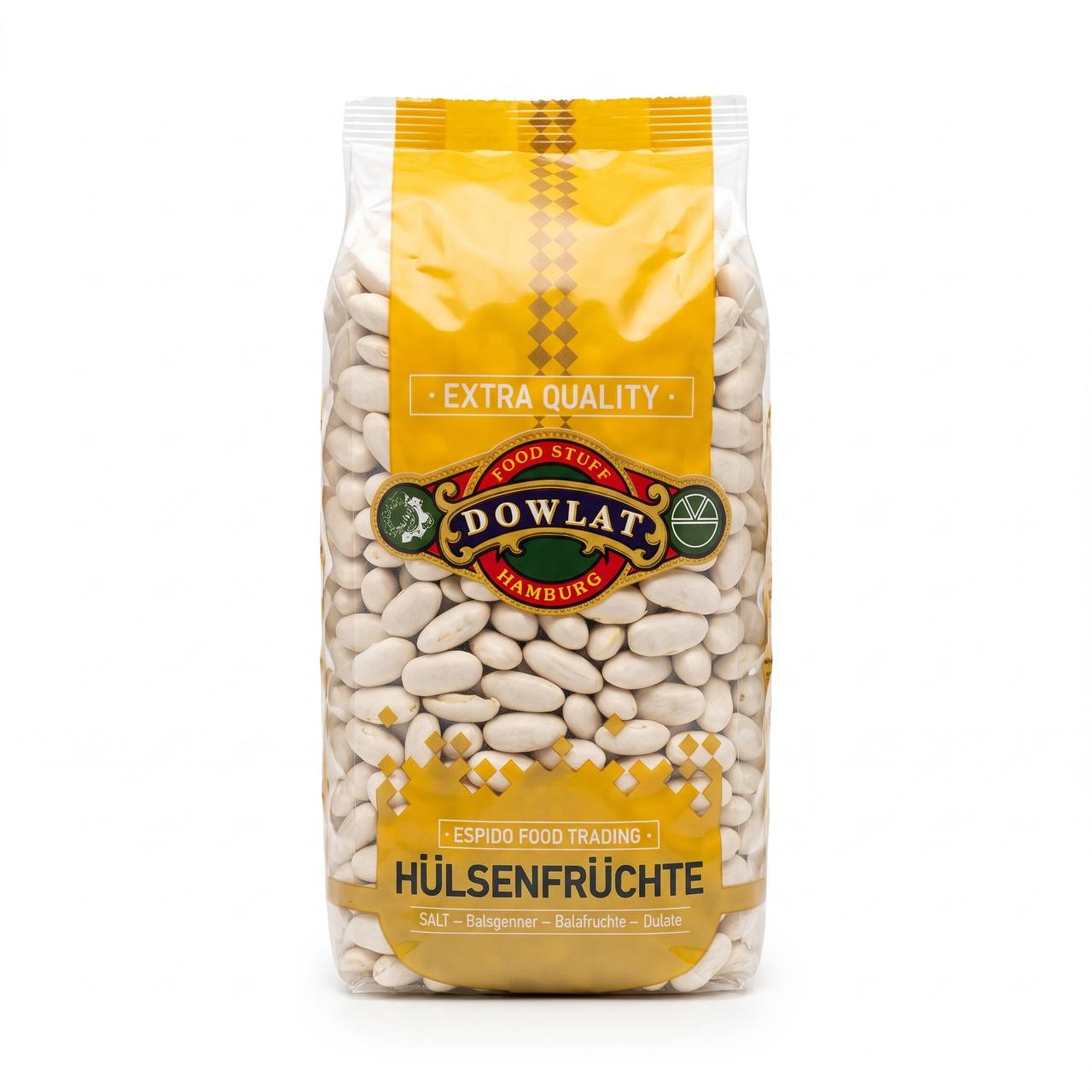 Dowlat Weisse Bohnen 500g – Extra Quality Weisse Bohnen aus Argentinien (لوبیا سفید دولت)