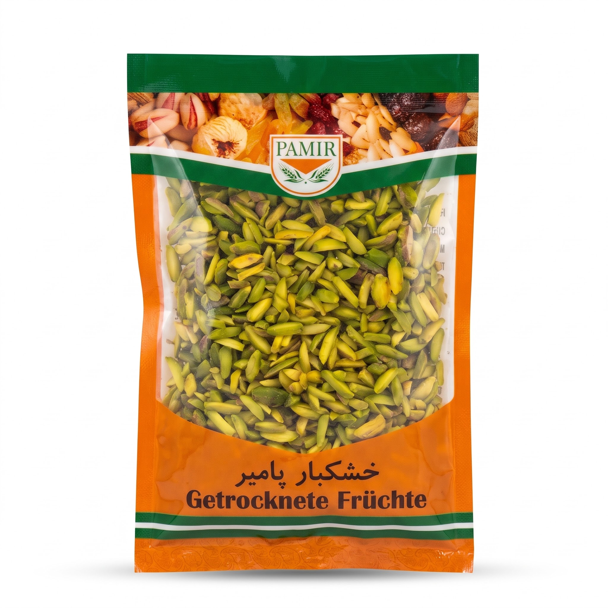 Pamir Pistazienkerne gestiftet 100g – Echte grüne Pistazienstifte (خلال پسته)