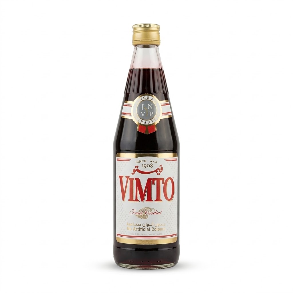 Vimto Fruit Cordial 710ml – Classic Middle Eastern Concentrated Fruit Syrup (شربت ویمتو)
